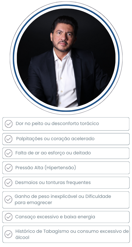 Sintomas para procurar um cardiologista em mobile